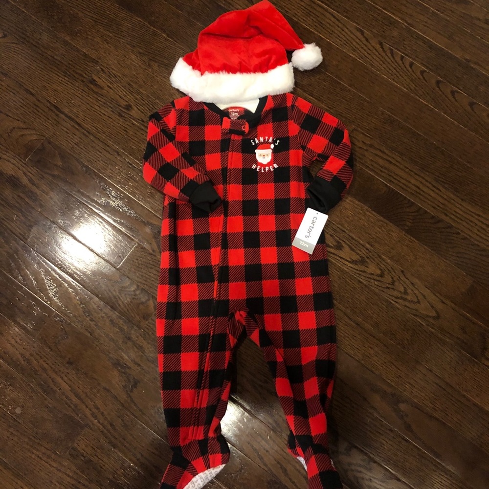 Carter’s Christmas PJ’s, Size 12-mo